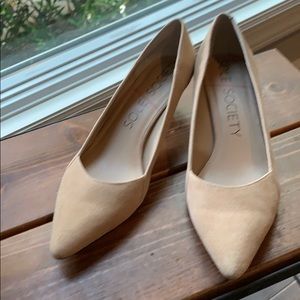 Sole society kitten heal shoes